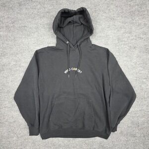 Rex Orange County Who Cares? Tour Merch Men's Large Black Spellout Graphic